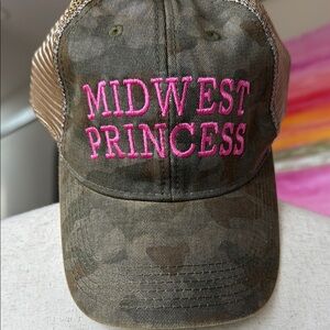 Legacy Pink and Brown Midwest Princess Trucker Hat